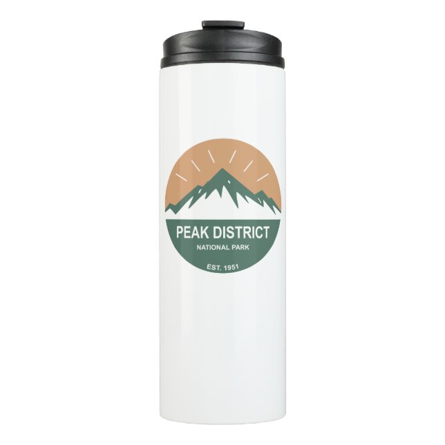 Peak District National Park Thermal Tumbler (Front)