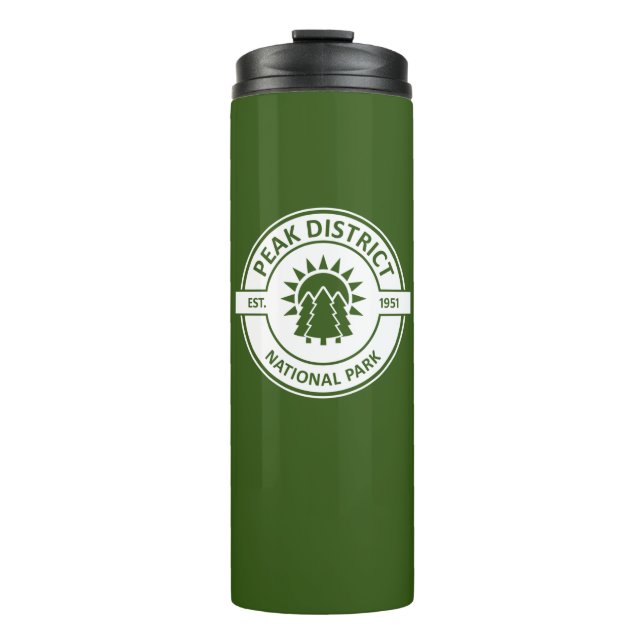 Peak District National Park Thermal Tumbler (Front)