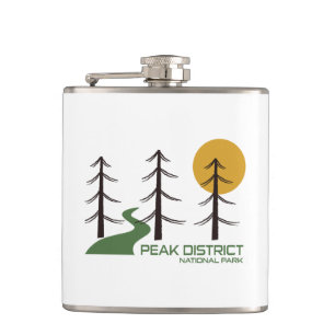 Peak District National Park Trail Hip Flask