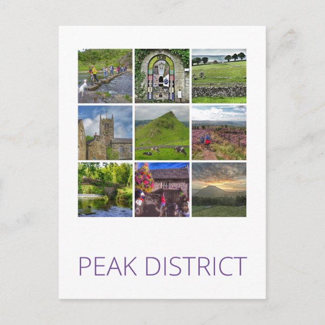 Peak District Postcard (Front)