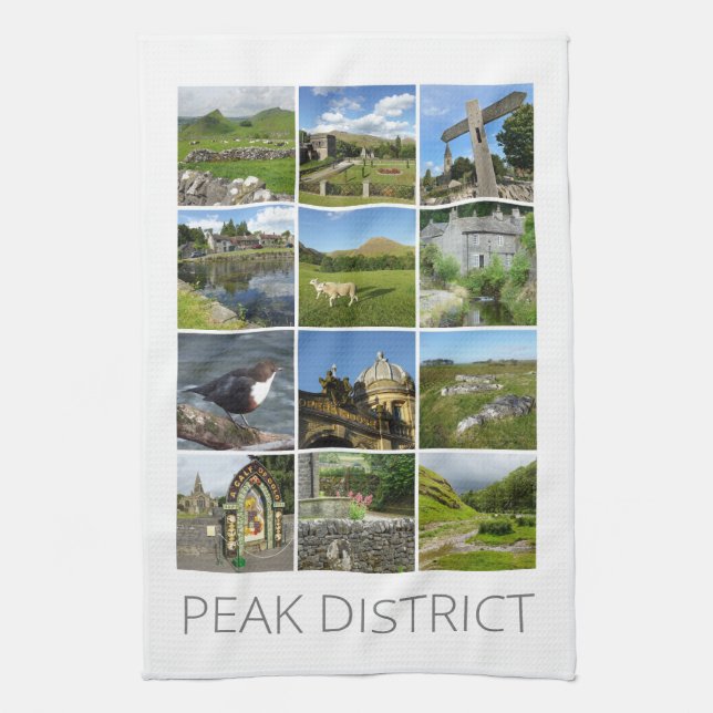 Peak District Tea Towel (Vertical)