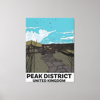 Peak District United Kingdom Canvas Print