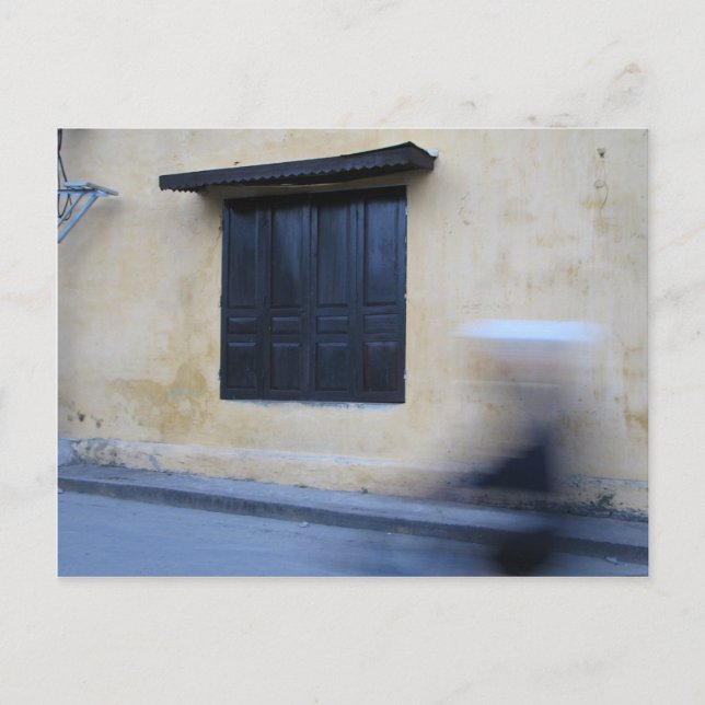 Peak hour in Hoi An, Viet Nam Postcard (Front)