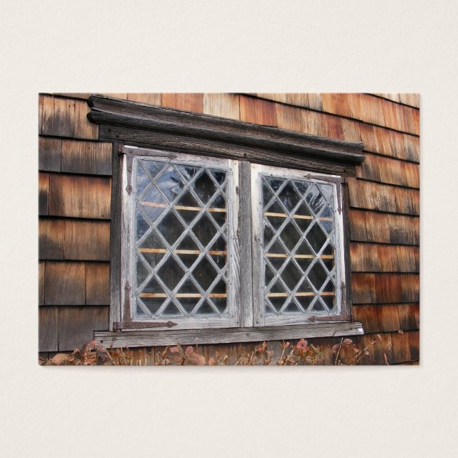 Peak House Window ~ ATC (Front)