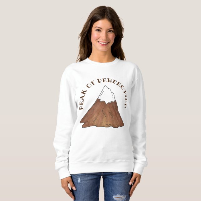 Peak of Perfection Snow Capped Mountain Top Climb (Front Full)