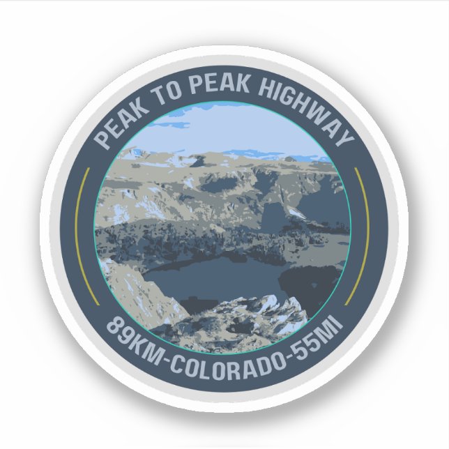 peak to peak scenic byway colorado rocky mountains (Front)