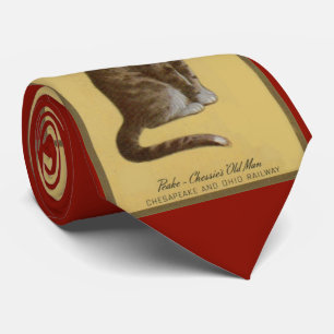 Peake, Chessie’s Old Man tomcat tabby cat Tie