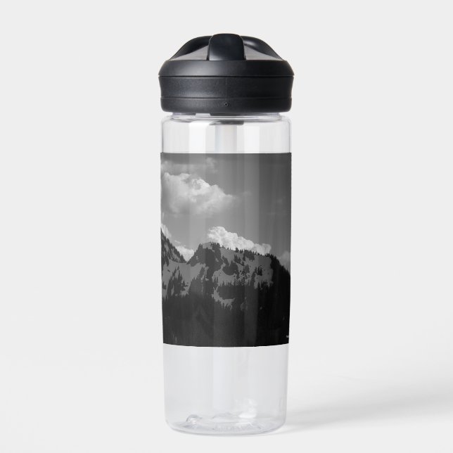 Peaks and Clouds Water Bottle (Front)