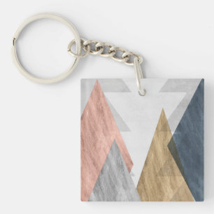 Peaks II Key Ring