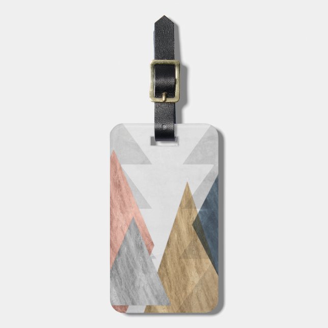 Peaks II Luggage Tag (Front Vertical)