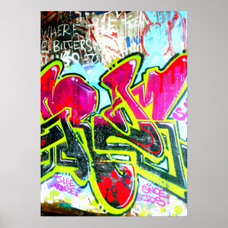 Graffiti Posters | Zazzle.co.uk