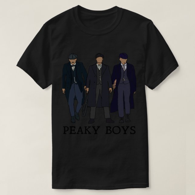 Peaky Boys Peaky Blinde T-Shirt (Design Front)