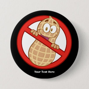 Peanut Allergy 2 (customisable) 7.5 Cm Round Badge