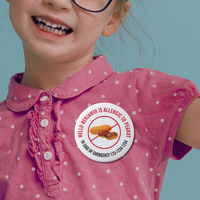 Peanut Allergy Badge  (Creator Uploaded)