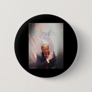 Peanut And Fred Make Pets Safe Again Trump 2024 1 6 Cm Round Badge