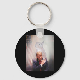 Peanut And Fred Make Pets Safe Again Trump 2024 1 Key Ring