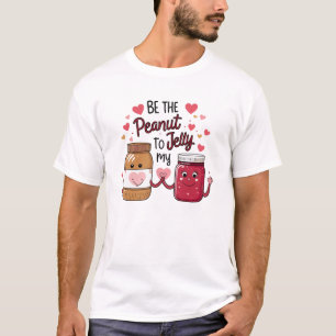 Peanut and Jelly Love Design for Valentine's Day T-Shirt