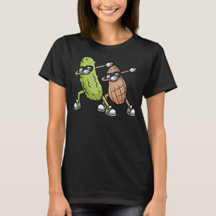 Peanut and Pickle Dabbing Peanut Butter Lover T-Shirt