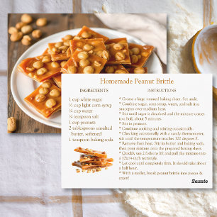 Peanut Brittle Recipe  Postcard