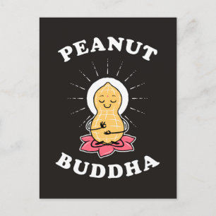 Peanut Buddha Postcard