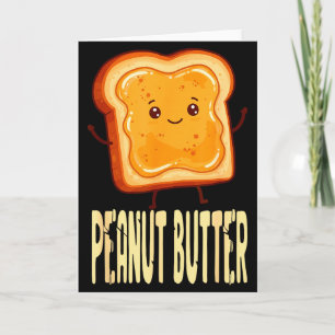 Peanut Butter &amp; Jelly Matching Couple Friends  Card