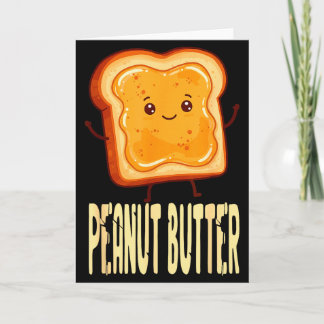 Peanut Butter &amp; Jelly Matching Couple Friends  Card