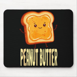 Peanut Butter & Jelly Matching Couple Friends Mouse Mat
