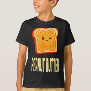 Peanut Butter &amp; Jelly Matching Couple Friends  T-Shirt