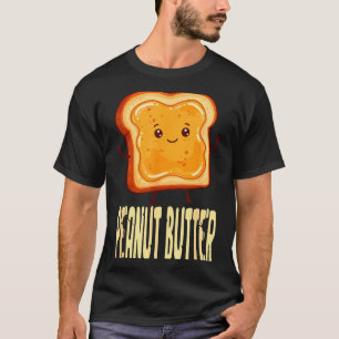 Peanut Butter &amp; Jelly Matching Couple Friends  T-Shirt