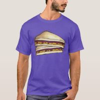 Peanut Butter and Grape Jelly Sandwich PBJ T-Shirt