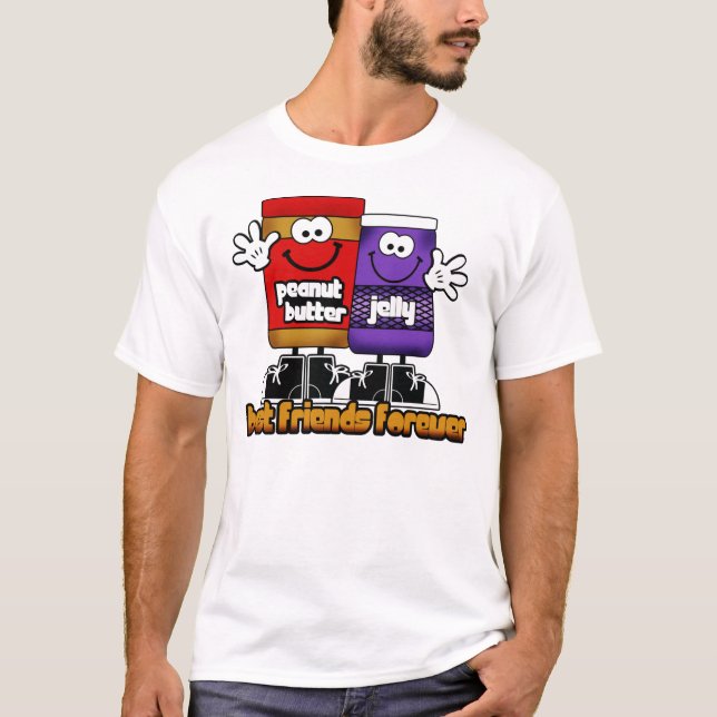 Peanut Butter and Jelly BFFs Shirt (Front)