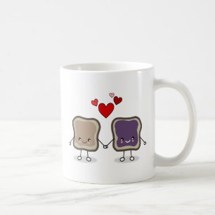 Peanut Butter and Jelly Coffee Mug