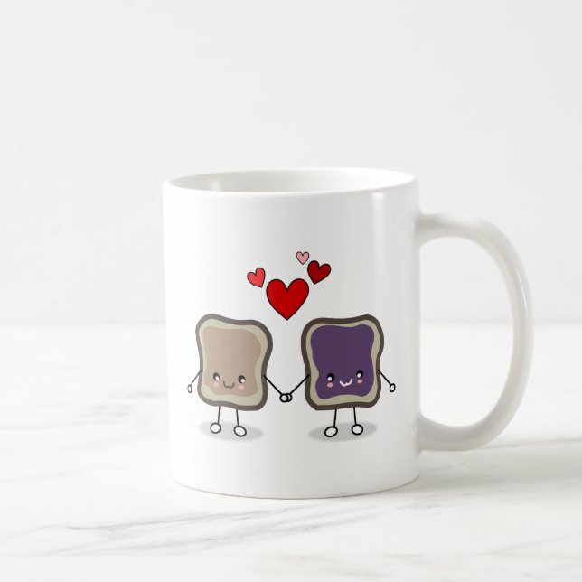 Peanut Butter and Jelly Coffee Mug (Right)