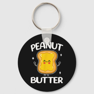 Peanut Butter And Jelly Couple Matching Halloween Key Ring