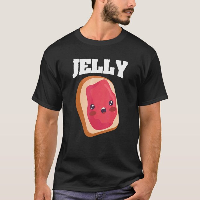 Peanut Butter And Jelly Food  Best Friend Bff Coup T-Shirt (Front)