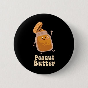 Peanut Butter And Jelly Matching Couple Halloween 6 Cm Round Badge