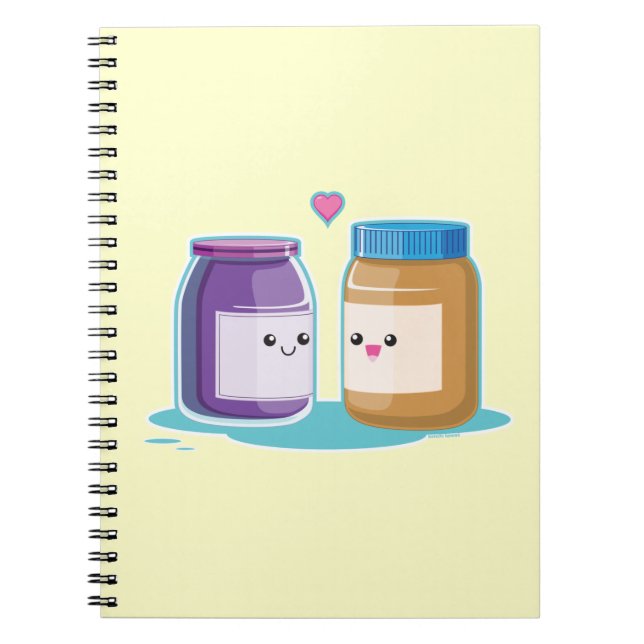 Peanut Butter and Jelly Notebook (Front)