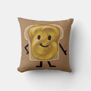 Peanut Butter and Jelly Sandwich Buddies Cushion