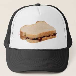 Peanut Butter and Jelly Sandwich Trucker Hat