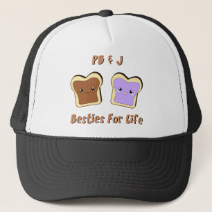 Peanut Butter and Jelly Trucker Hat