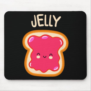 Peanut Butter And Jelly Twin Best Friend Matching Mouse Mat
