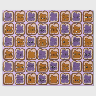 Peanut Butter and Jelly Wrapping Paper