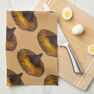 Peanut Butter Blossom Cookies Christmas Baking Tea Towel