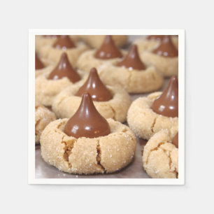 Peanut Butter Blossom Cookies Napkin