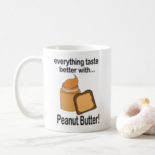 Peanut Butter Bread Food Cute  Coffee Mug