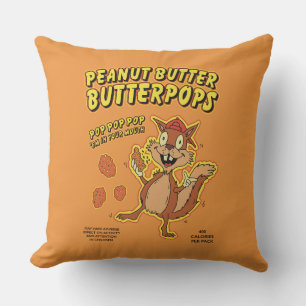 Peanut Butter Butterpops Cushion