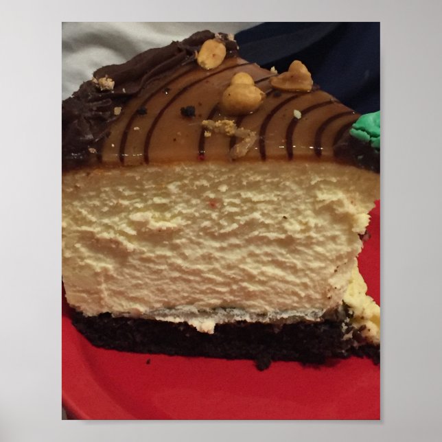 Peanut Butter Cheesecake Photo Poster (Front)