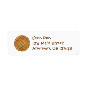 Peanut Butter Cookie Cookies Address Labels