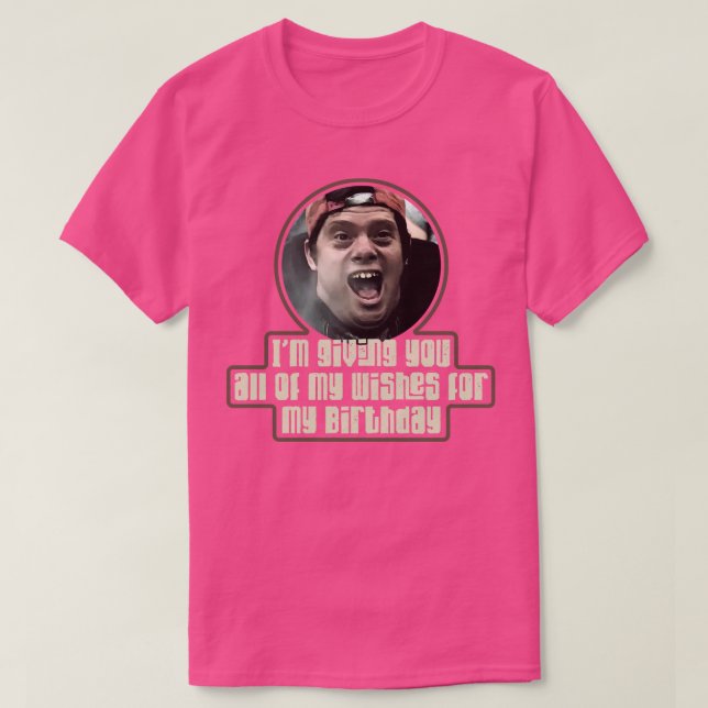 Peanut Butter Falcon Birthday Wishes T-Shirt (Design Front)