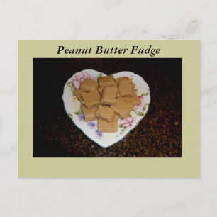 Peanut Butter Fudge Recipe Card